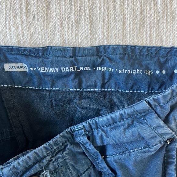 Vintage J.C. raggs Navy pants 31 W x 34 L - Picture 5 of 7